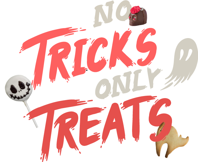 No Tricks Only Treats Banner