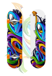 Skateboard Design Mockup