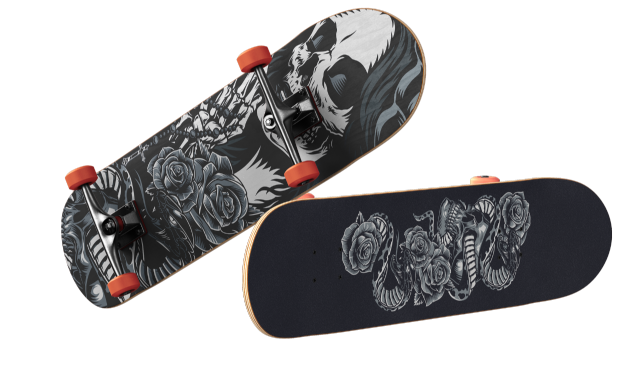 Skateboard Design Mockup