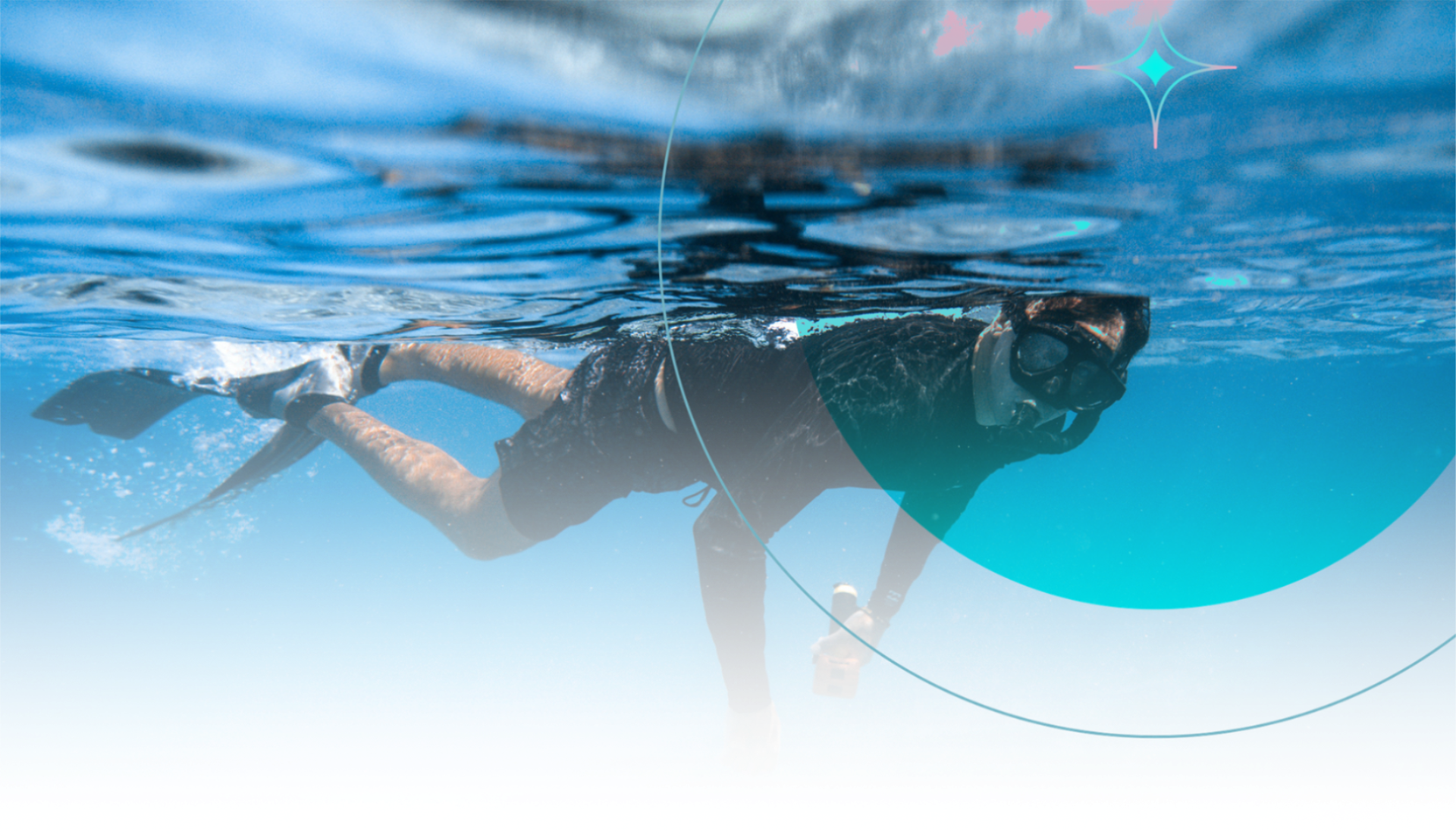 Main Image of a diver cleaning ocean