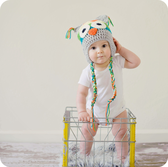 Baby with hat